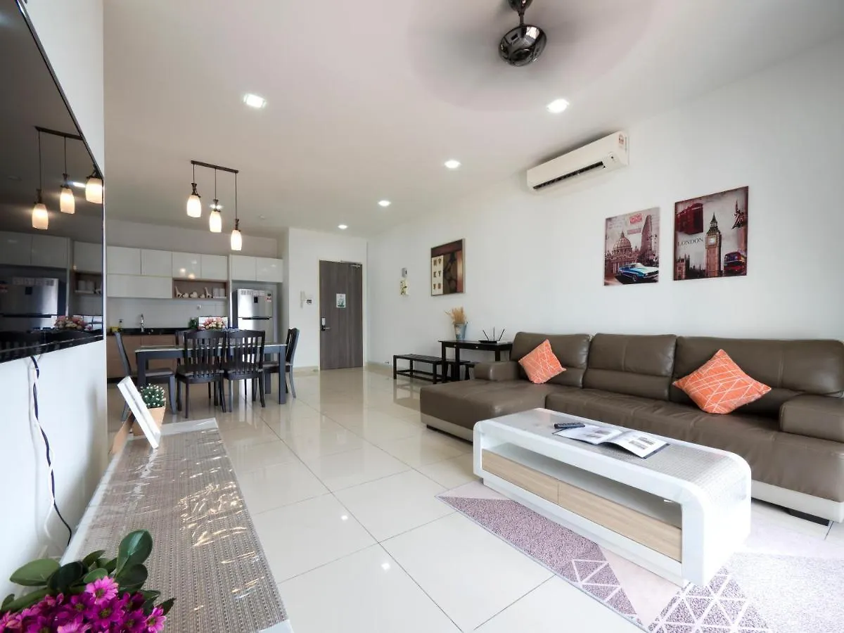 2 Parking Spacious Home Near R&F Mall - Seaview & Netflix ジョホールバル マレーシア